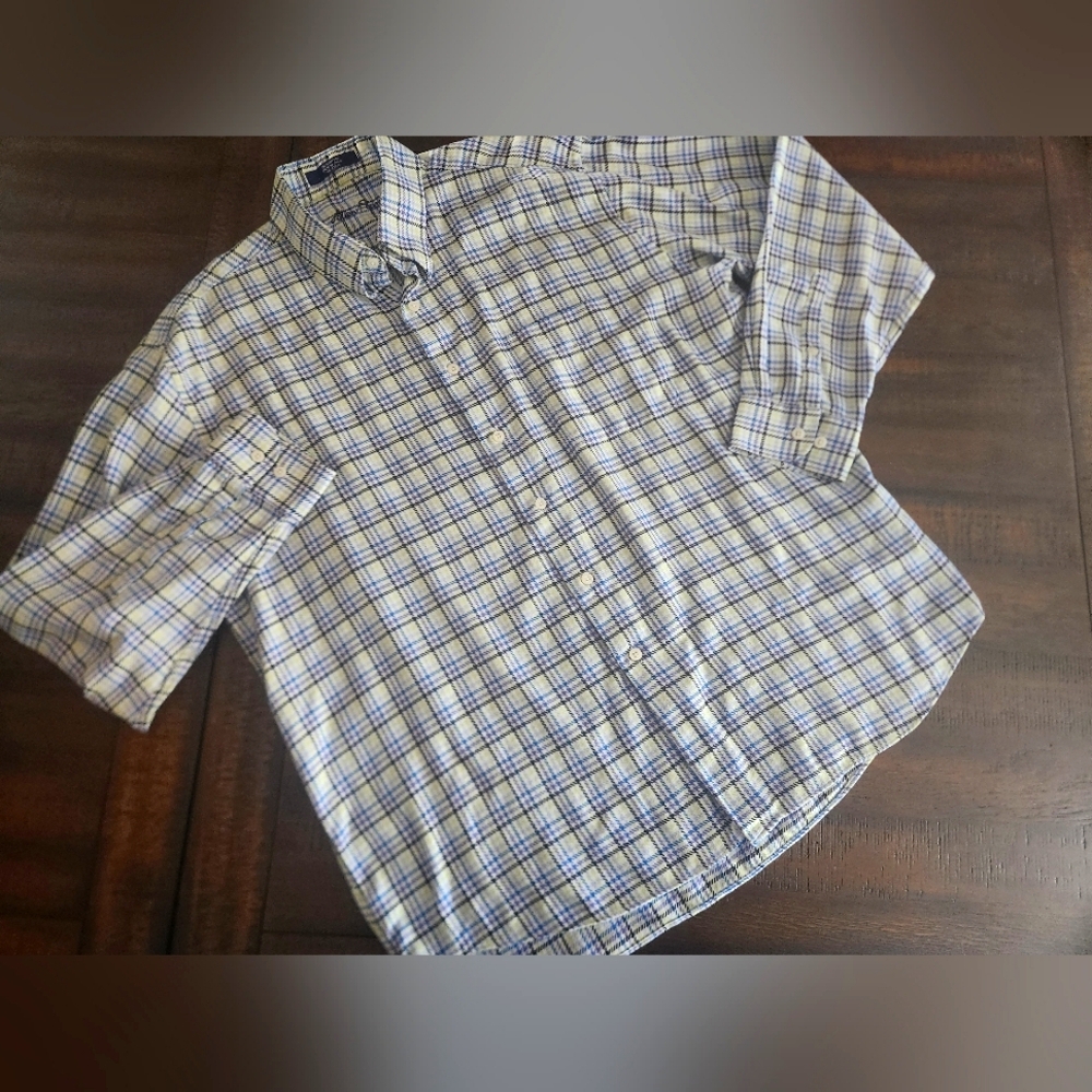 Men's‎ Alan Flusser XL Dress Shirt
